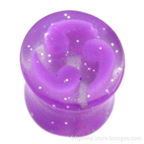 Clear Plugs, Made of UV, 2013 Hot Selling